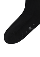 Women's Aqua Mesh Knee Socks - Black