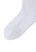 Women's Aqua Mesh Knee Socks - White