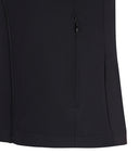 Women's FIT High Neck Vest - Black
