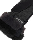 ANEW GOLF Women's  Furry Gloves - Black