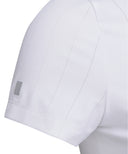 ANEW Golf Women's SM Black Finish Jacquard Short T-Shirt  - White