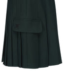 Women's Pleats Half Pants - Green