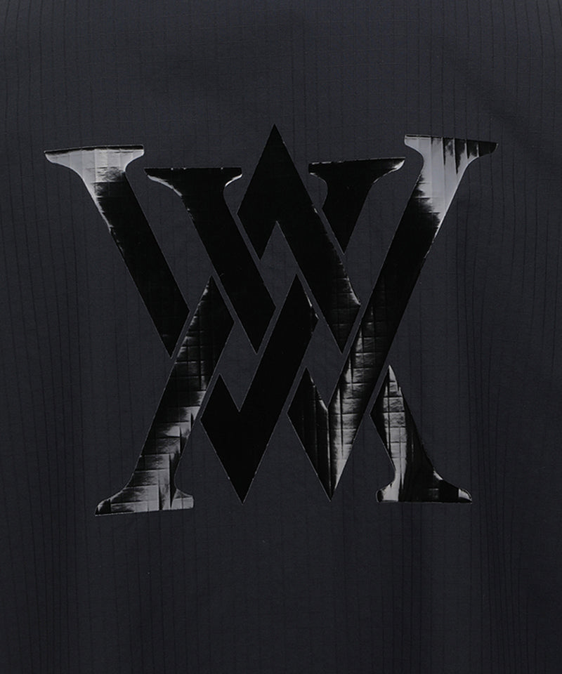 [Legacy Sale] Men Lip Hoodie Short T-Shirt - Black