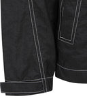 Men's Hoody Windbreaker Jacket - Black