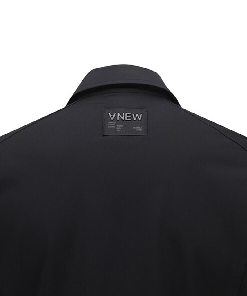 Men's Shirt Jacket - Black