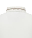 ANEW Golf Women's Knit Collar Long T-Shirt - Ivory