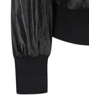 Women's Incision Coloring Point Jacket - Black