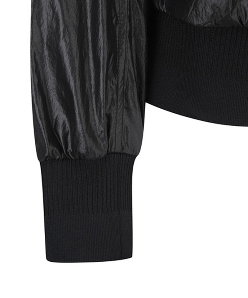 Women's Incision Coloring Point Jacket - Black