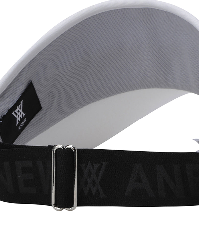 ANEW Golf Women's Tape Point High Crown Visor - White – Anew