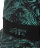 ANEW Golf Uni Tropical Pattern Reversible Bucket Hat - White