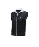 Women's Hoodie Sweater Vest - Navy