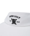 Unisex Wide Visor - White