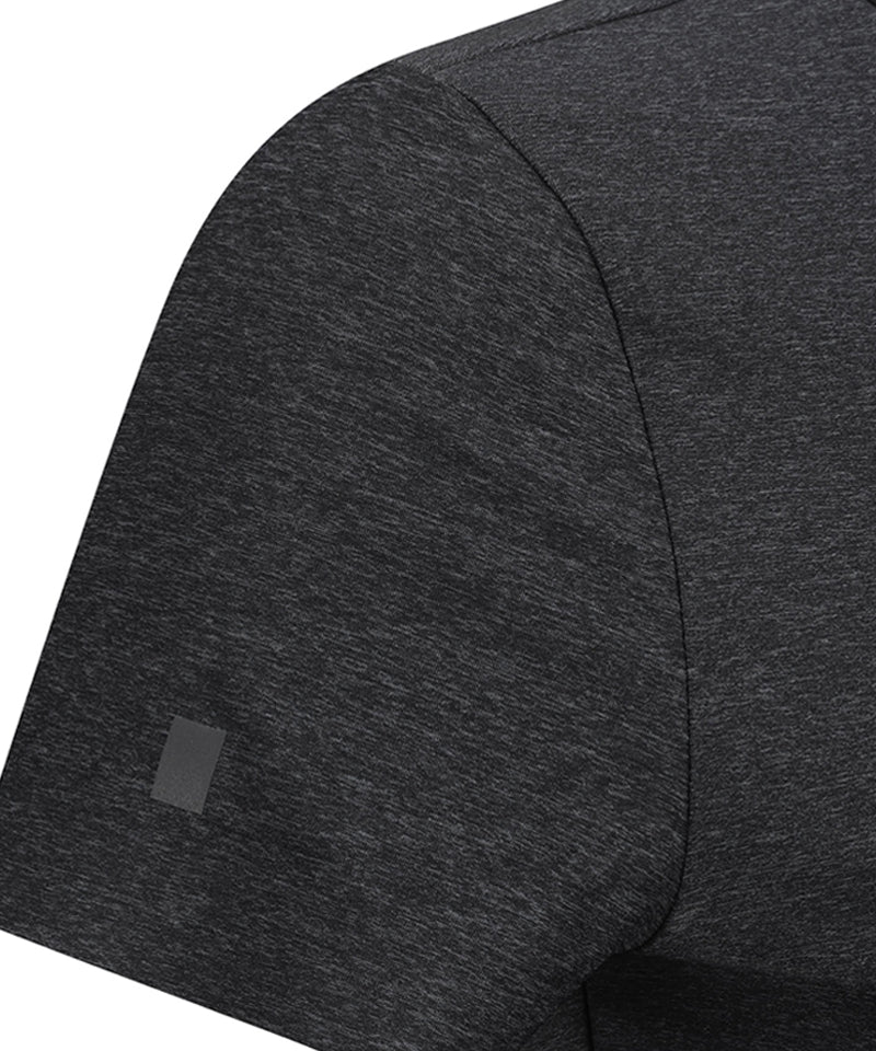 ANEW Golf Women's SM Black Finish Short T-Shirt - Melange Gray