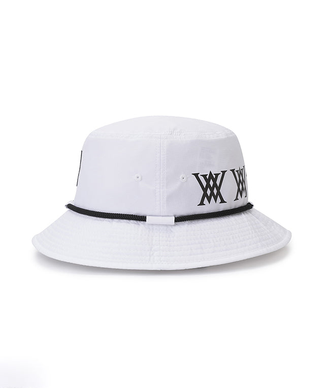 Unisex Loop Colour Bucket Hat - White
