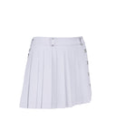 W Lap Pleats HP - White