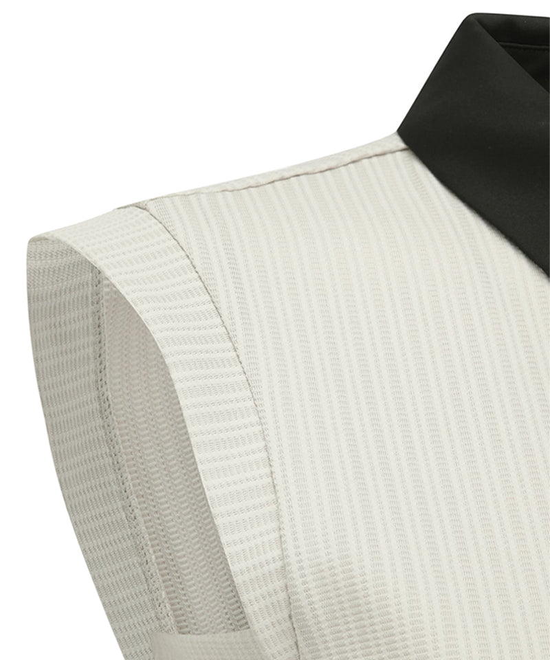 ANEW Golf Women's SM Collared Sleeveless - Light Beige