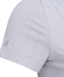 ANEW Golf Women's SM Black Finish Jacquard Short T-Shirt  - Charcoal Gray