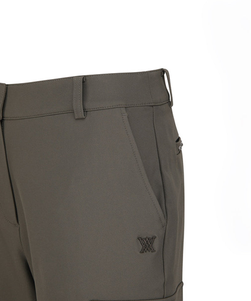 Women's Side Pocket Point Wide L/PT - Khaki