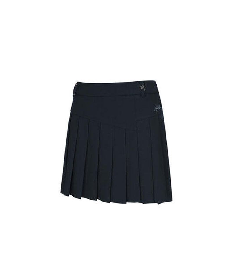 Women's Half Pleats Points SQ - Dark Navy