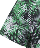 ANEW GOLF Men's SM Tropical Pattern Short T-Shirt - Green
