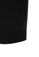 Men's Logo Sleeve Crewneck Sweater - Black
