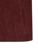 Men's Wave Textured Transition Short Sleeve T-Shirts - Burgundy