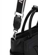 Women's Two Tone Tote Bag - Black