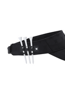 Uni Tee Holder Logo Visor - Black