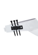 Uni Tee Holder Logo Visor - White
