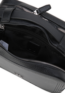 Uni Logo Stitch Square Pouch - Black