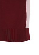 Women's Transition Short Sleeve Sweater - Burgundy