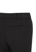 Women's Slit Boot Cut Pants - Black