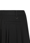 Women's Pleated Skirt - Black