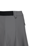 Women's Panel Flare Skirt - Dark Grey