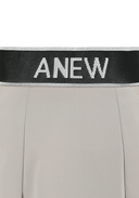 Women's Banded Flare Skirt - Light Beige