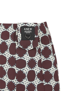 Women's Seasonal Pattern Skirt - Brown