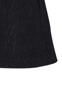 Women's Wave Textured Transition Short Sleeve T-Shirts - Black