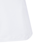 Women's Contrast Collar T-Shirt - Off White