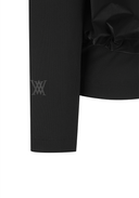 Women's Woven Mix Layered T-Shirt - Black