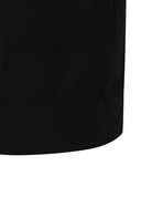 Men's Abstract Color Block Sweater - Black
