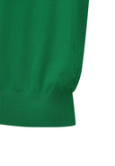 Women's Abstract Color Block Sweater - Green