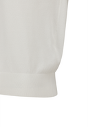 Women's Abstract Color Block Sweater - White