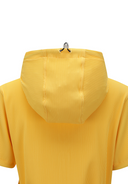 Women's Abstract Double Zip Anorak T-Shirt - Yellow