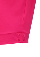 Women's Mock Neck Anorak T-Shirt - Hot Pink