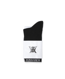 Men's Basic Middle Socks - Black
