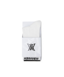 Men's Basic Middle Socks - White