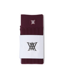 Women's Color Pop Knee Socks - Burgundy