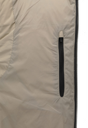 Men's Grid Quilted Down Vest - Light Beige
