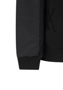 Men's Logo Jacquard Bonding Sweatshirt - Black