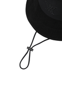 Uni Fabric Mix Padded Bucket Hat - Black